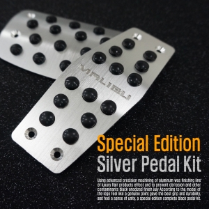 [ Chevrolet Trax auto parts ] Chevrolet Trax Special Edition Silver Pedal Kit  Made in Korea